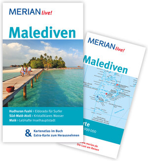 Buchcover MERIAN live! Reiseführer Malediven | Anja Bech | EAN 9783834215628 | ISBN 3-8342-1562-7 | ISBN 978-3-8342-1562-8