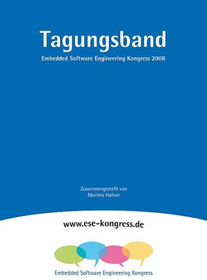 Buchcover Embedded Software Engineering Kongress 2008 | EAN 9783834324016 | ISBN 3-8343-2401-9 | ISBN 978-3-8343-2401-6