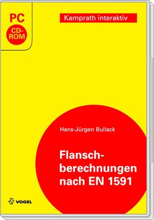Buchcover Flanschberechnungen nach EN 1591 | Hans J Bullack | EAN 9783834330772 | ISBN 3-8343-3077-9 | ISBN 978-3-8343-3077-2