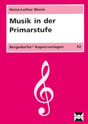 Buchcover Musik in der Primarstufe | Heinz-Lothar Worm | EAN 9783834421074 | ISBN 3-8344-2107-3 | ISBN 978-3-8344-2107-4