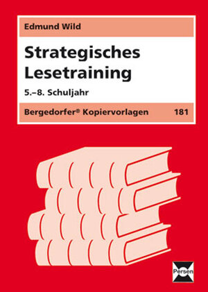 Buchcover Strategisches Lesetraining - 5.-8. Klasse | Edmund Wild | EAN 9783834422101 | ISBN 3-8344-2210-X | ISBN 978-3-8344-2210-1