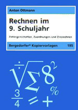 Buchcover Rechnen im 9. Schuljahr | Anton Ottmann | EAN 9783834422231 | ISBN 3-8344-2223-1 | ISBN 978-3-8344-2223-1