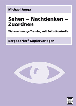 Buchcover Sehen - Nachdenken - Zuordnen | Michael Junga | EAN 9783834422750 | ISBN 3-8344-2275-4 | ISBN 978-3-8344-2275-0