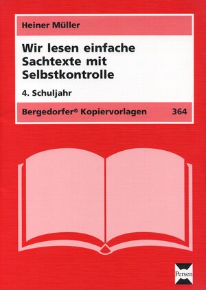 Buchcover Wir lesen einfache Sachtexte - 4. Klasse | Heiner Müller | EAN 9783834424785 | ISBN 3-8344-2478-1 | ISBN 978-3-8344-2478-5