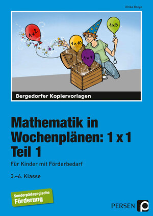 Buchcover Mathematik in Wochenplänen: 1x1 - Teil 1 | Ulrike Kreye | EAN 9783834424792 | ISBN 3-8344-2479-X | ISBN 978-3-8344-2479-2