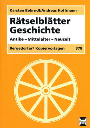 Buchcover Rätselblätter Geschichte | Karsten Behrndt | EAN 9783834424921 | ISBN 3-8344-2492-7 | ISBN 978-3-8344-2492-1