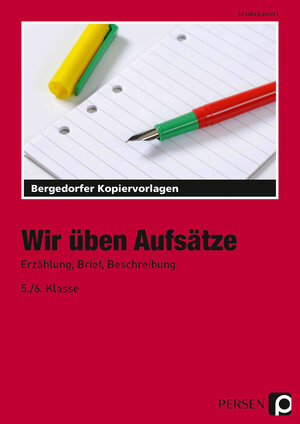 Buchcover Wir üben Aufsätze | Ursula Lassert | EAN 9783834426017 | ISBN 3-8344-2601-6 | ISBN 978-3-8344-2601-7