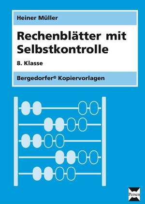 Buchcover Rechenblätter mit Selbstkontrolle - 8. Klasse | Heiner Müller | EAN 9783834426147 | ISBN 3-8344-2614-8 | ISBN 978-3-8344-2614-7