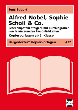 Buchcover Alfred Nobel, Sophie Scholl & Co. | Jens Eggert | EAN 9783834426468 | ISBN 3-8344-2646-6 | ISBN 978-3-8344-2646-8
