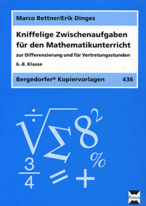 Buchcover Kniffelige Zwischenaufgaben für Mathe | Marco Bettner | EAN 9783834426505 | ISBN 3-8344-2650-4 | ISBN 978-3-8344-2650-5