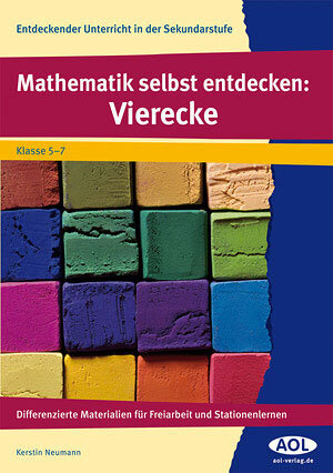 Buchcover Mathematik selbst entdecken: Vierecke | Kerstin Neumann | EAN 9783834480873 | ISBN 3-8344-8087-8 | ISBN 978-3-8344-8087-3