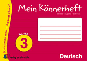 Buchcover Mein Könnerheft - Deutsch, Klasse 3 | Gesa Hintze | EAN 9783834600943 | ISBN 3-8346-0094-6 | ISBN 978-3-8346-0094-3