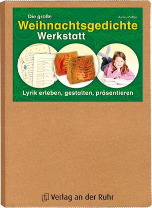 Buchcover Die große Weihnachtsgedichte-Werkstatt | Andrea Geffers | EAN 9783834606945 | ISBN 3-8346-0694-4 | ISBN 978-3-8346-0694-5