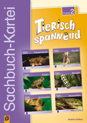 Buchcover Tierisch spannend - Paket 2 | Andrea Geffers | EAN 9783834607683 | ISBN 3-8346-0768-1 | ISBN 978-3-8346-0768-3