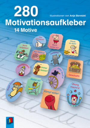 Buchcover 280 Motivationsaufkleber | EAN 9783834622402 | ISBN 3-8346-2240-0 | ISBN 978-3-8346-2240-2