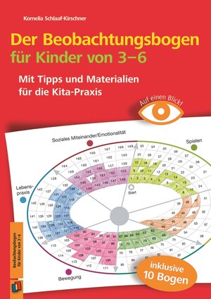 Buchcover Der Beobachtungsbogen für Kinder von 3-6 | Kornelia Schlaaf-Kirschner | EAN 9783834625403 | ISBN 3-8346-2540-X | ISBN 978-3-8346-2540-3