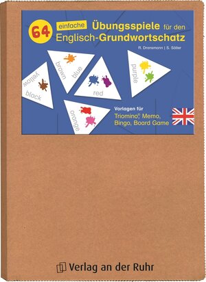 Buchcover 64 einfache Übungsspiele für den Englisch-Grundwortschatz | Ricarda Dransmann | EAN 9783834627438 | ISBN 3-8346-2743-7 | ISBN 978-3-8346-2743-8
