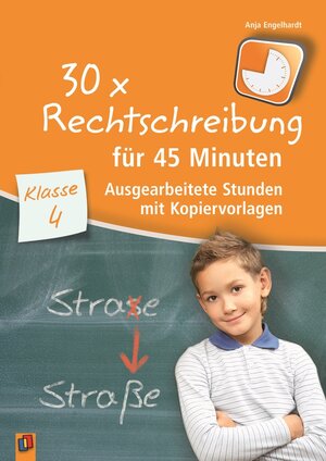 Buchcover 30 x Rechtschreibung für 45 Minuten – Klasse 4 | Anja Engelhardt | EAN 9783834629685 | ISBN 3-8346-2968-5 | ISBN 978-3-8346-2968-5