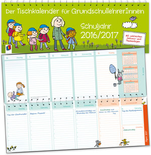 Buchcover Der Tischkalender für GrundschullehrerInnen – Schuljahr 2016/2017  | EAN 9783834631015 | ISBN 3-8346-3101-9 | ISBN 978-3-8346-3101-5