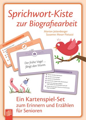 Buchcover Sprichwort-Kiste zur Biografiearbeit | Marion Jettenberger | EAN 9783834631824 | ISBN 3-8346-3182-5 | ISBN 978-3-8346-3182-4