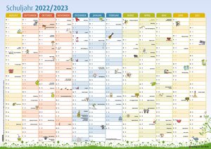 Buchcover Der Schuljahres-Wandkalender 2022/2023, A1  | EAN 9783834648723 | ISBN 3-8346-4872-8 | ISBN 978-3-8346-4872-3