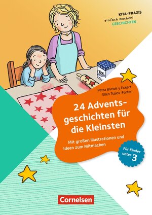 Buchcover 24 Adventsgeschichten für die Kleinsten | Ellen Tsalos-Fürter | EAN 9783834651105 | ISBN 3-8346-5110-9 | ISBN 978-3-8346-5110-5