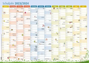 Buchcover Der Schuljahres-Wandkalender 2023/2024, A1  | EAN 9783834662125 | ISBN 3-8346-6212-7 | ISBN 978-3-8346-6212-5