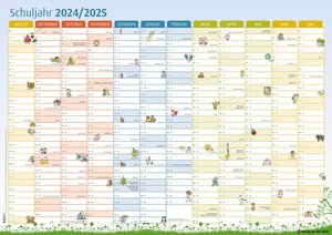 Buchcover Der Schuljahres-Wandkalender 2024/2025, A1  | EAN 9783834664877 | ISBN 3-8346-6487-1 | ISBN 978-3-8346-6487-7