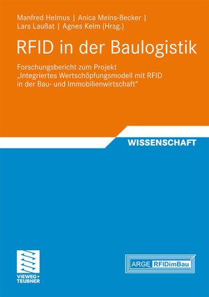 Buchcover RFID in der Baulogistik  | EAN 9783834807656 | ISBN 3-8348-0765-6 | ISBN 978-3-8348-0765-6