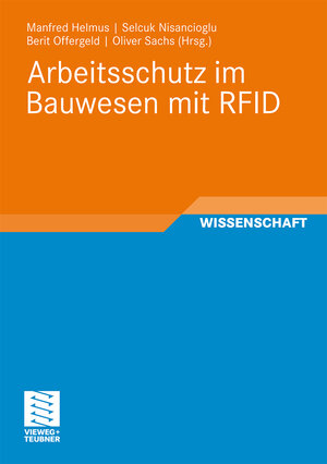 Buchcover Arbeitsschutz im Bauwesen mit RFID  | EAN 9783834810304 | ISBN 3-8348-1030-4 | ISBN 978-3-8348-1030-4