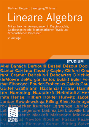 Buchcover Lineare Algebra | Bertram Huppert | EAN 9783834812964 | ISBN 3-8348-1296-X | ISBN 978-3-8348-1296-4
