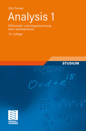 Buchcover Analysis 1 | Otto Forster | EAN 9783834881397 | ISBN 3-8348-8139-2 | ISBN 978-3-8348-8139-7