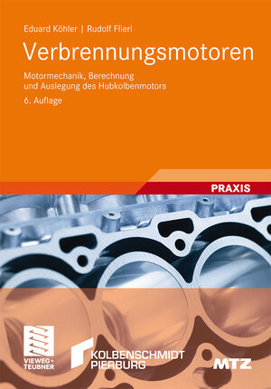 Buchcover Verbrennungsmotoren | Eduard Köhler | EAN 9783834883094 | ISBN 3-8348-8309-3 | ISBN 978-3-8348-8309-4