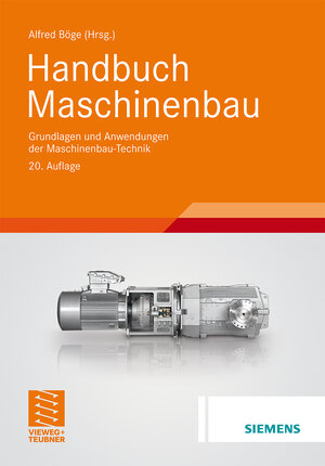 Buchcover Handbuch Maschinenbau  | EAN 9783834898982 | ISBN 3-8348-9898-8 | ISBN 978-3-8348-9898-2