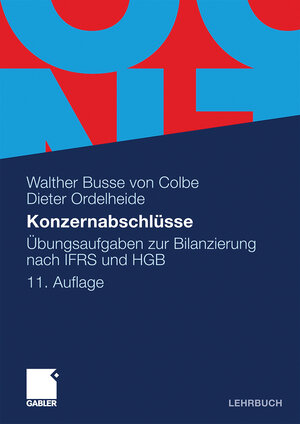 Buchcover Konzernabschlüsse | Walther Busse von Colbe | EAN 9783834923660 | ISBN 3-8349-2366-4 | ISBN 978-3-8349-2366-0