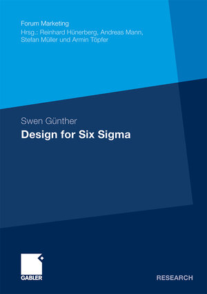 Buchcover Design for Six Sigma | Swen Günther | EAN 9783834925077 | ISBN 3-8349-2507-1 | ISBN 978-3-8349-2507-7