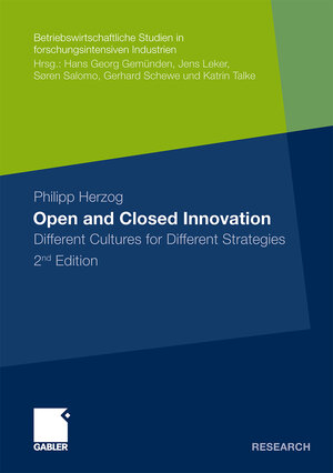 Buchcover Open and Closed Innovation | Philipp Herzog | EAN 9783834926869 | ISBN 3-8349-2686-8 | ISBN 978-3-8349-2686-9