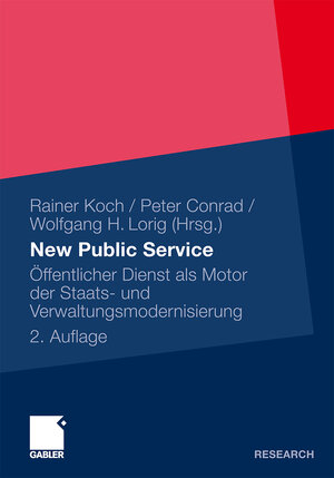 Buchcover New Public Service  | EAN 9783834926876 | ISBN 3-8349-2687-6 | ISBN 978-3-8349-2687-6