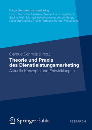 Buchcover Theorie und Praxis des Dienstleistungsmarketing  | EAN 9783834931559 | ISBN 3-8349-3155-1 | ISBN 978-3-8349-3155-9