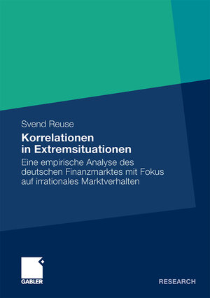 Buchcover Korrelationen in Extremsituationen | Svend Reuse | EAN 9783834961860 | ISBN 3-8349-6186-8 | ISBN 978-3-8349-6186-0