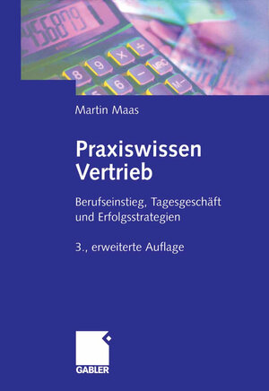 Buchcover Praxiswissen Vertrieb | Martin Maas | EAN 9783834992697 | ISBN 3-8349-9269-0 | ISBN 978-3-8349-9269-7