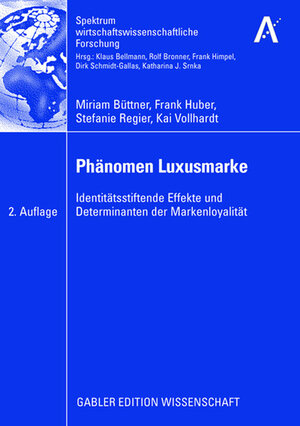 Buchcover Phänomen Luxusmarke | Miriam Büttner | EAN 9783834997067 | ISBN 3-8349-9706-4 | ISBN 978-3-8349-9706-7