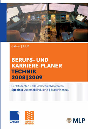 Buchcover Gabler | MLP Berufs- und Karriere-Planer Technik 2008 | 2009  | EAN 9783834998057 | ISBN 3-8349-9805-2 | ISBN 978-3-8349-9805-7