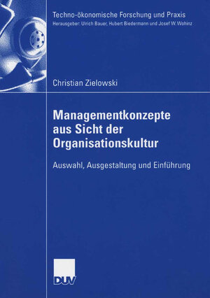 Managementkonzepte aus Sicht der Organisationskultur