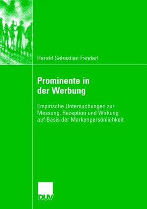 Buchcover Prominente in der Werbung | Harald S. Fanderl | EAN 9783835060036 | ISBN 3-8350-6003-1 | ISBN 978-3-8350-6003-6