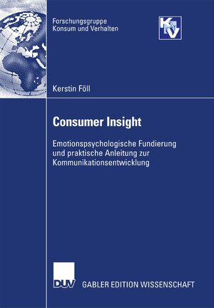 Buchcover Consumer Insight | Kerstin Föll | EAN 9783835095212 | ISBN 3-8350-9521-8 | ISBN 978-3-8350-9521-2