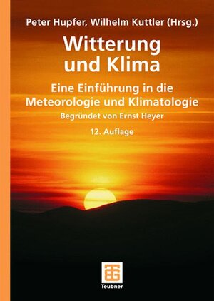 Buchcover Witterung und Klima | EAN 9783835100961 | ISBN 3-8351-0096-3 | ISBN 978-3-8351-0096-1