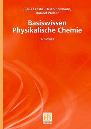 Buchcover Basiswissen Physikalische Chemie | Claus Czeslik | EAN 9783835190863 | ISBN 3-8351-9086-5 | ISBN 978-3-8351-9086-3