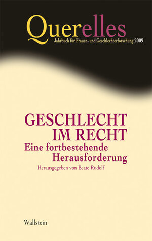 Buchcover Geschlecht im Recht  | EAN 9783835304482 | ISBN 3-8353-0448-8 | ISBN 978-3-8353-0448-2