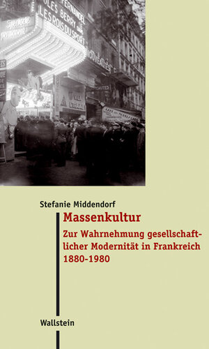 Buchcover Massenkultur | Stefanie Middendorf | EAN 9783835305427 | ISBN 3-8353-0542-5 | ISBN 978-3-8353-0542-7